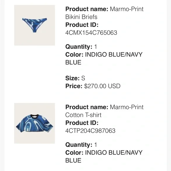 Emilio Pucci swimsuit - Picture 3 of 3